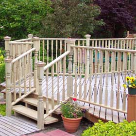 BW Creative Wood Railings