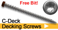 cdeck star star drive decking screws