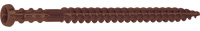 Star Drive Titan III Composite Screws with Redwood Finish